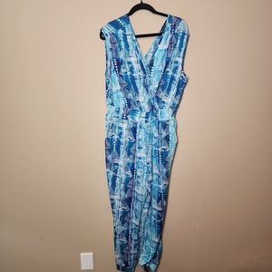 Geometric Design Jumpsuit